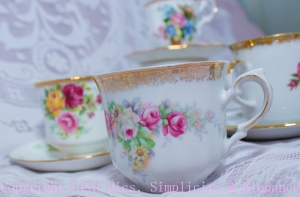 High Tea- Romantic Rose servies